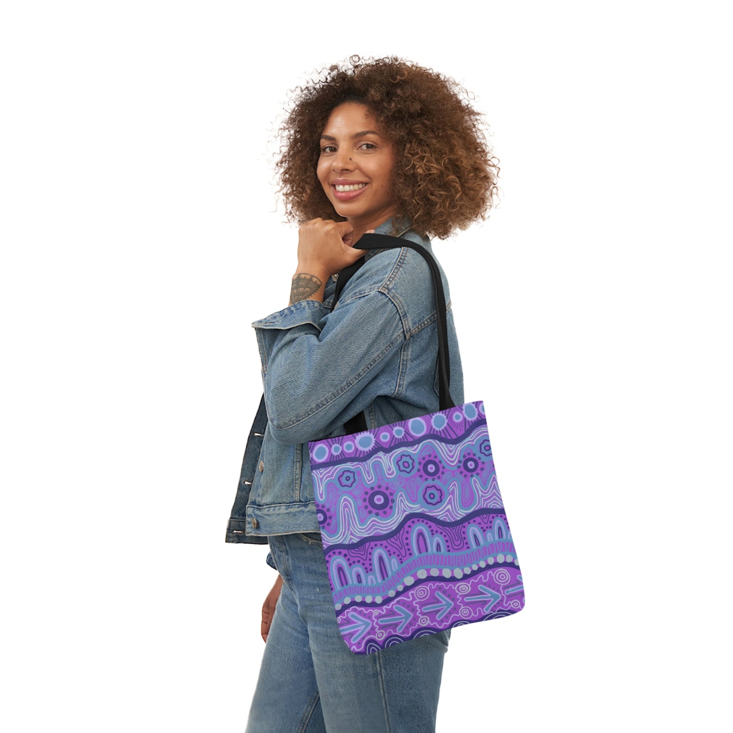 Canvas Tote Bag, 5-Color Straps