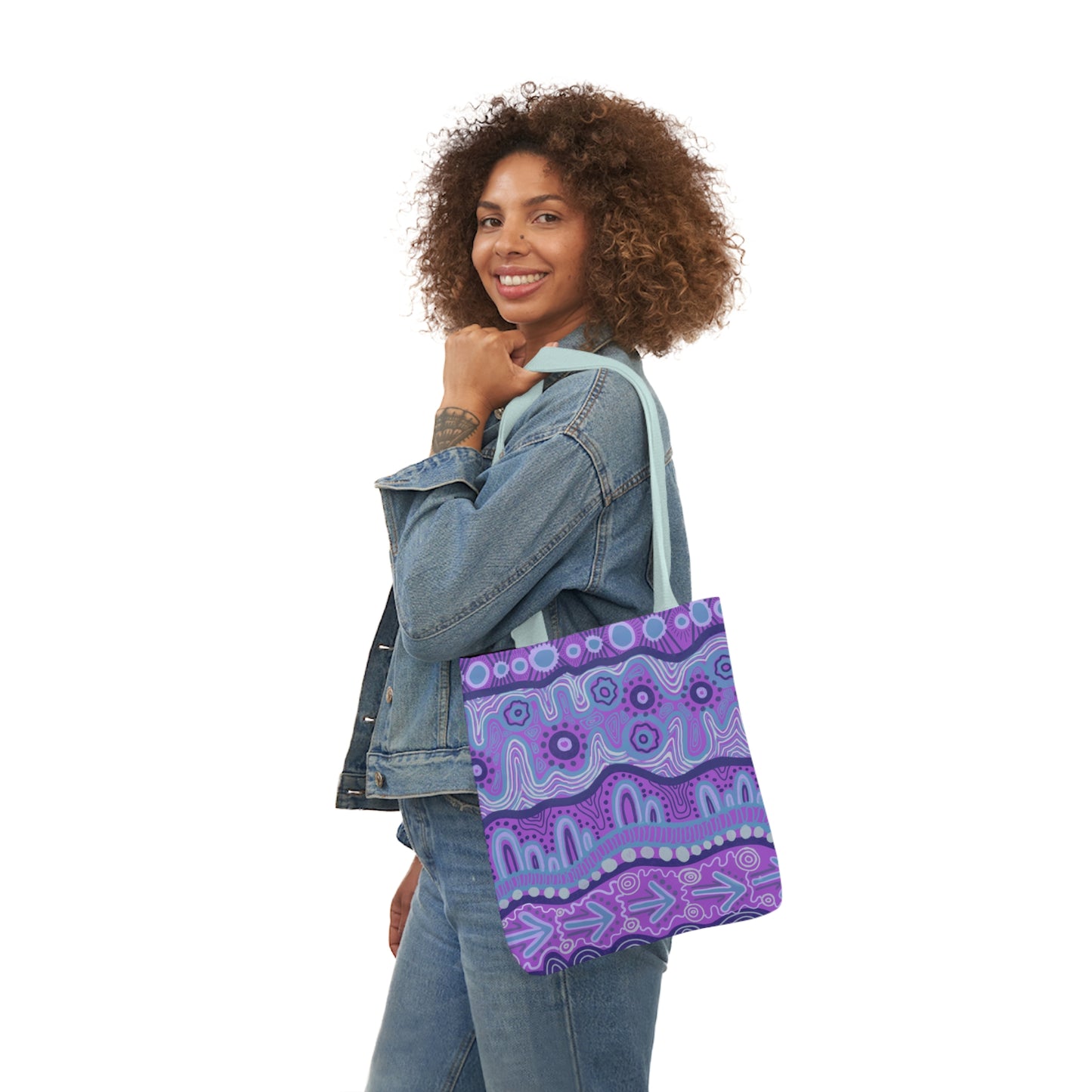 Canvas Tote Bag, 5-Color Straps