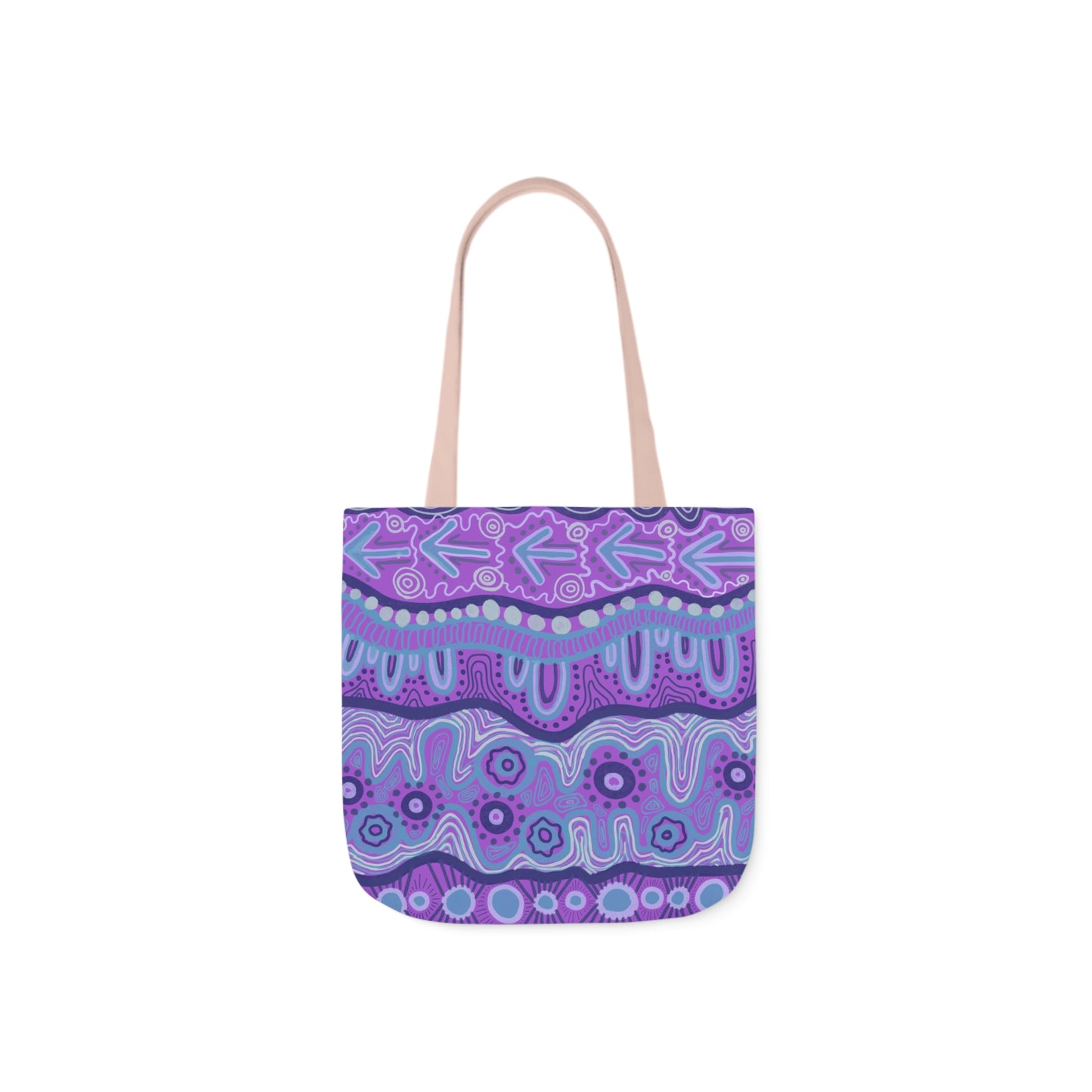 Canvas Tote Bag, 5-Color Straps