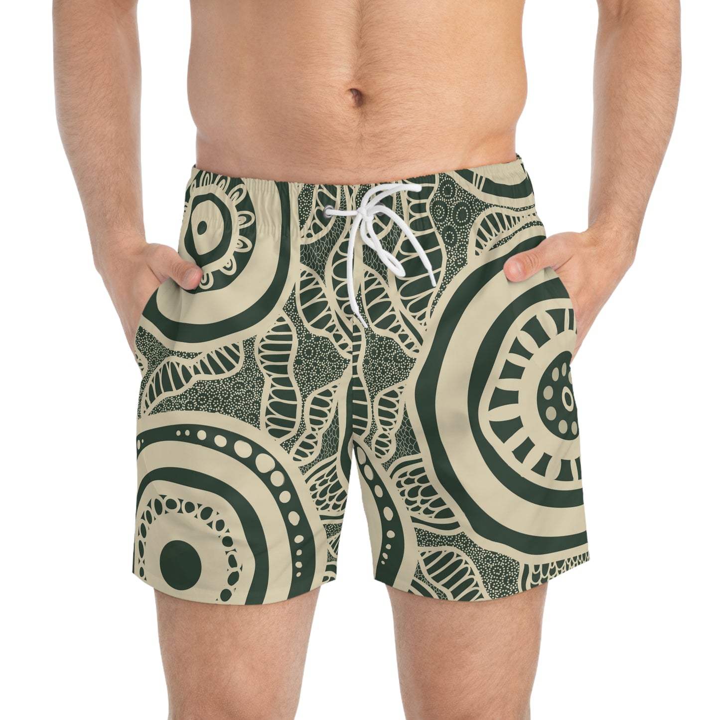 Millennial Summer Men's Swim Trunks