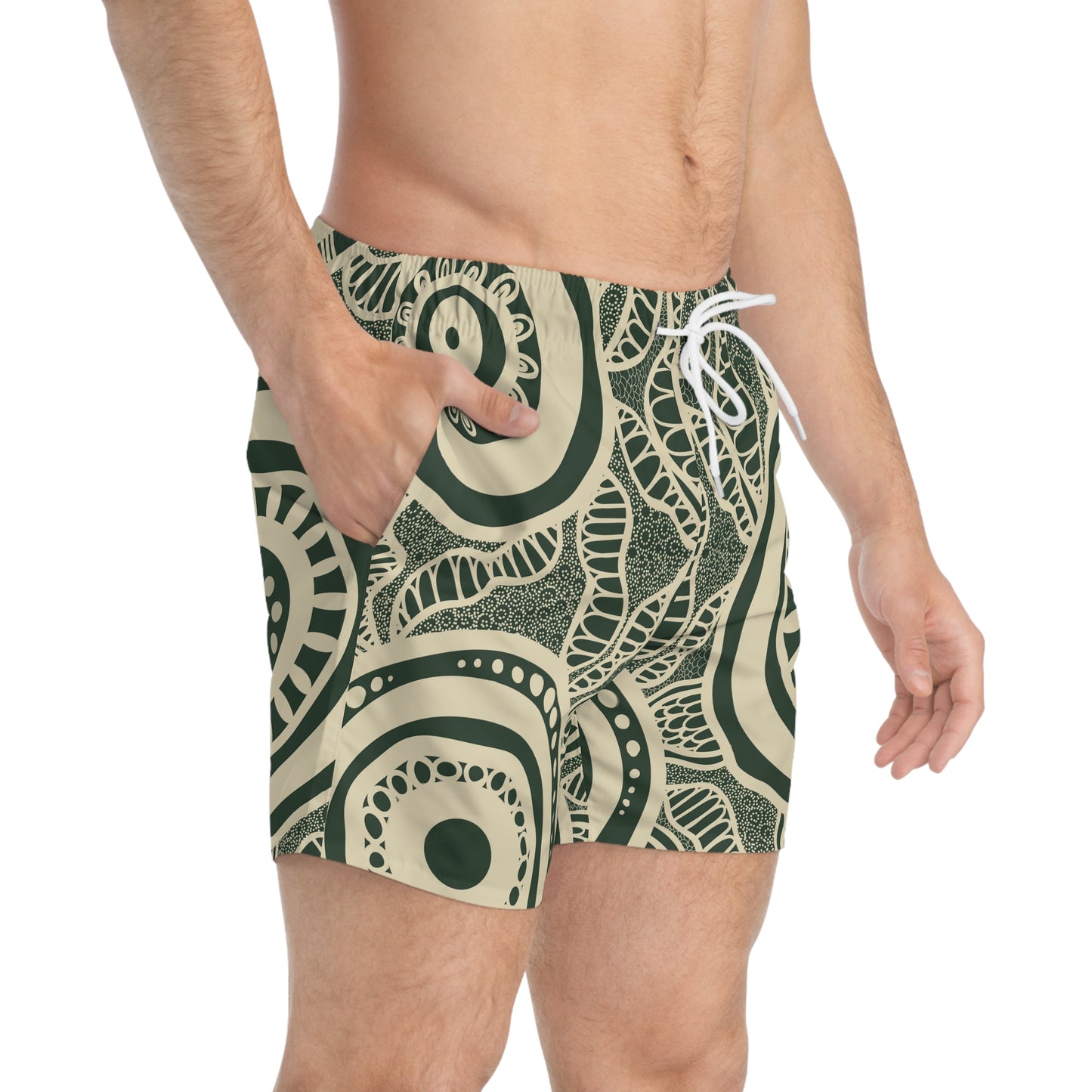 Millennial Summer Men's Swim Trunks