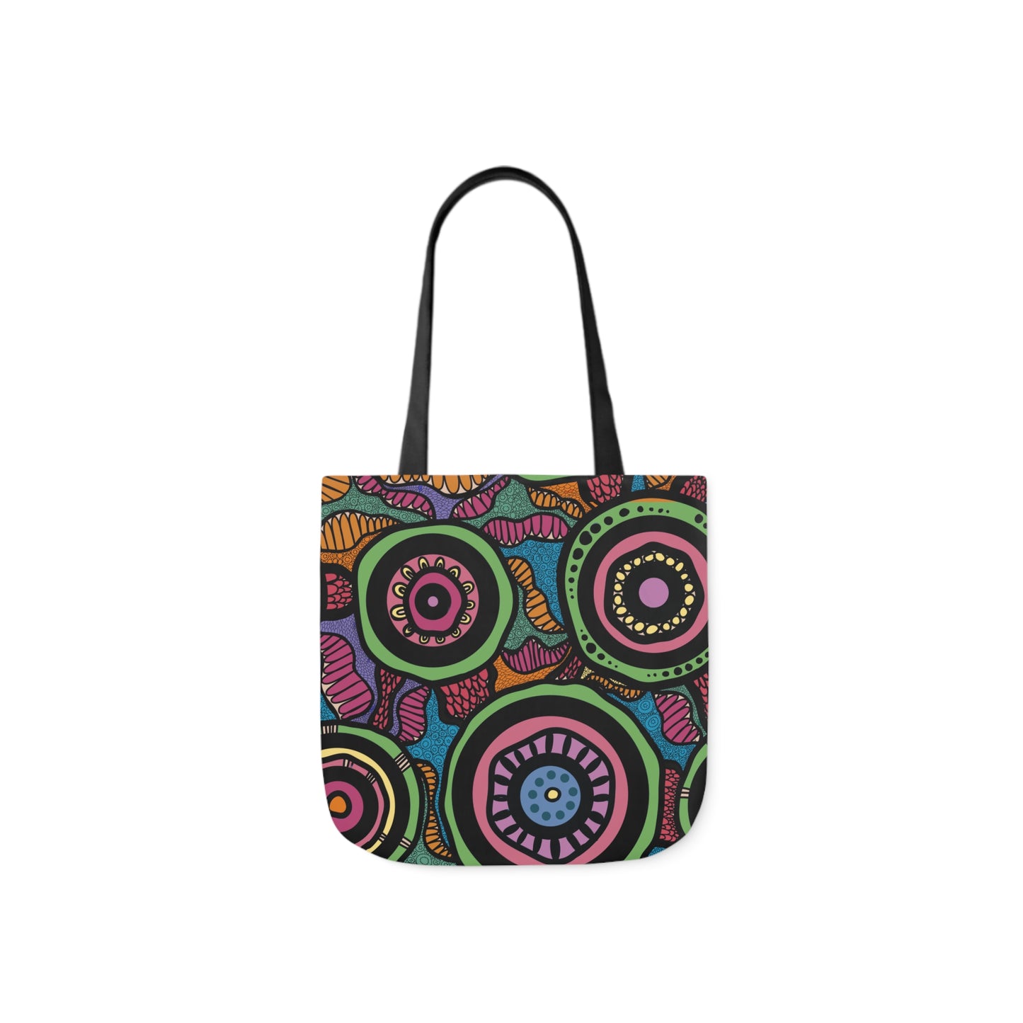 Canvas Tote Bag, 5-Color Straps