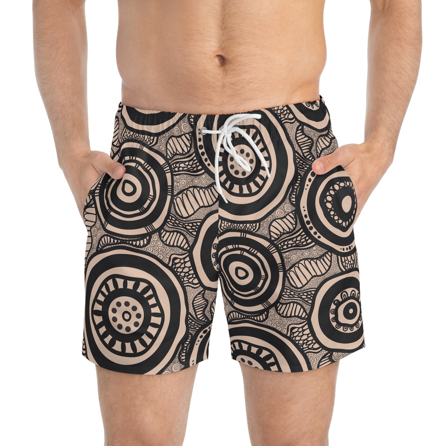 Millennial Summer Men's Swim Trunks