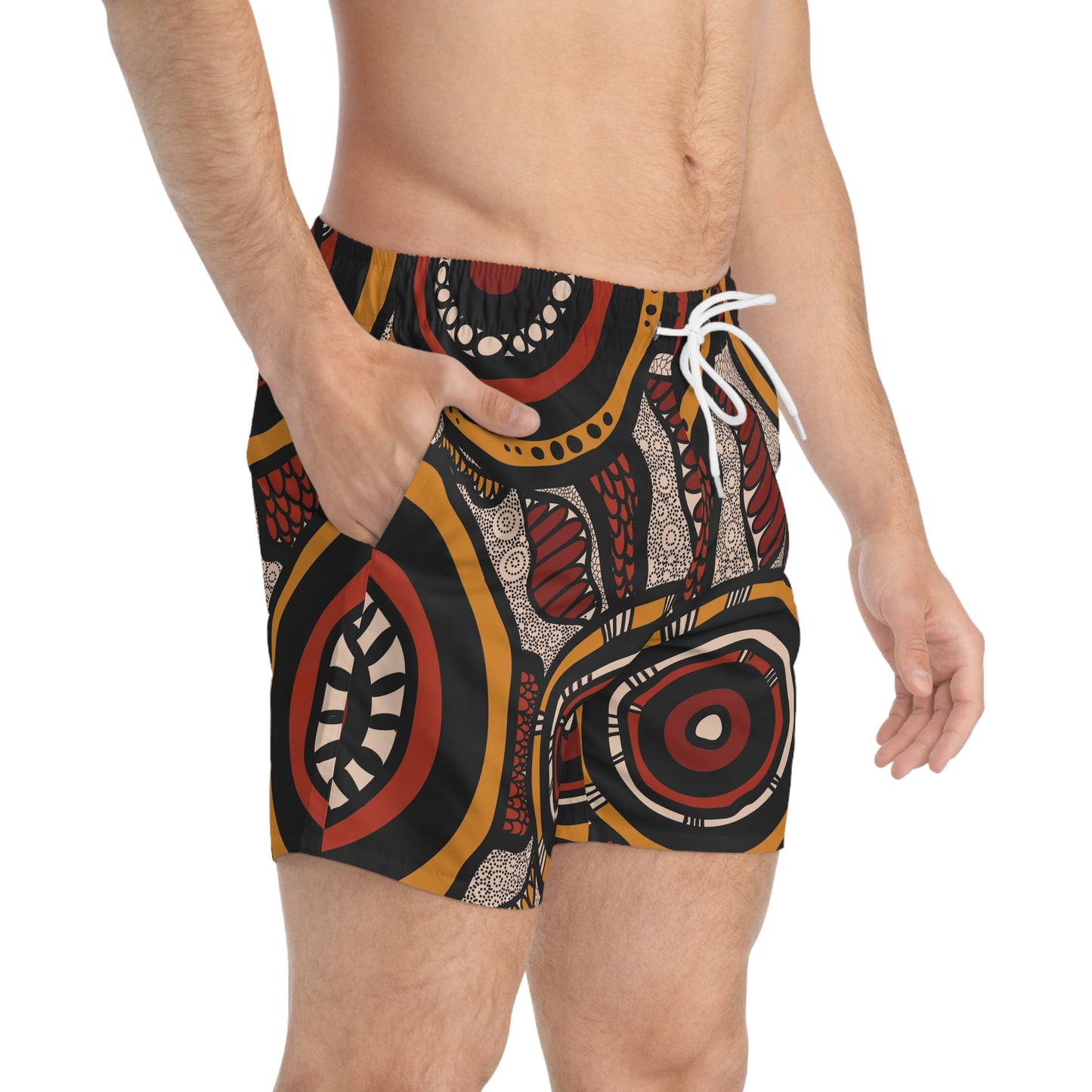 Millennial Summer Men's Swim Trunks