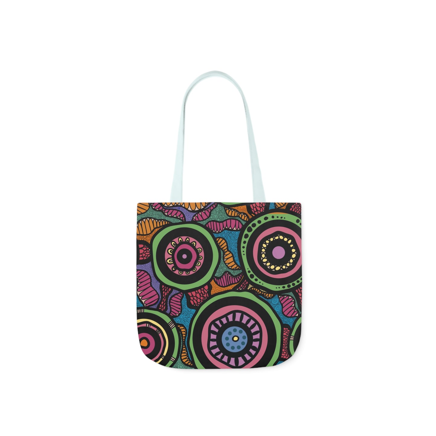 Canvas Tote Bag, 5-Color Straps