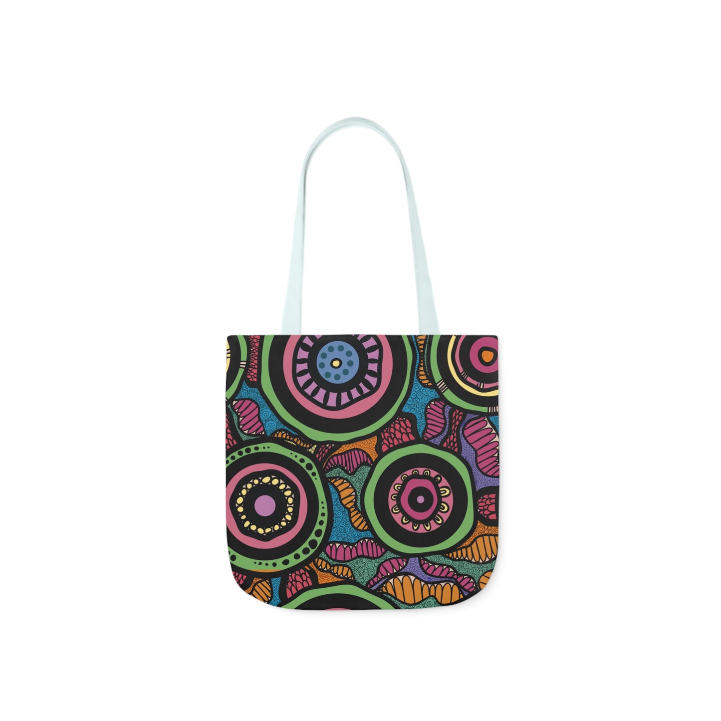 Canvas Tote Bag, 5-Color Straps