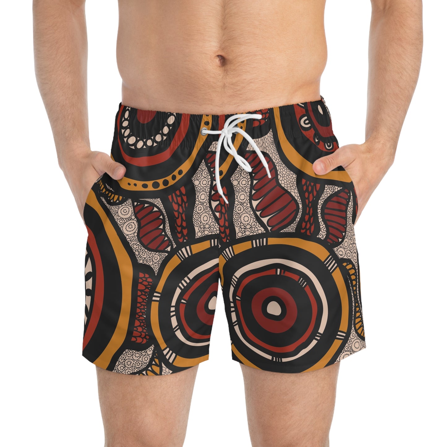 Millennial Summer Men's Swim Trunks