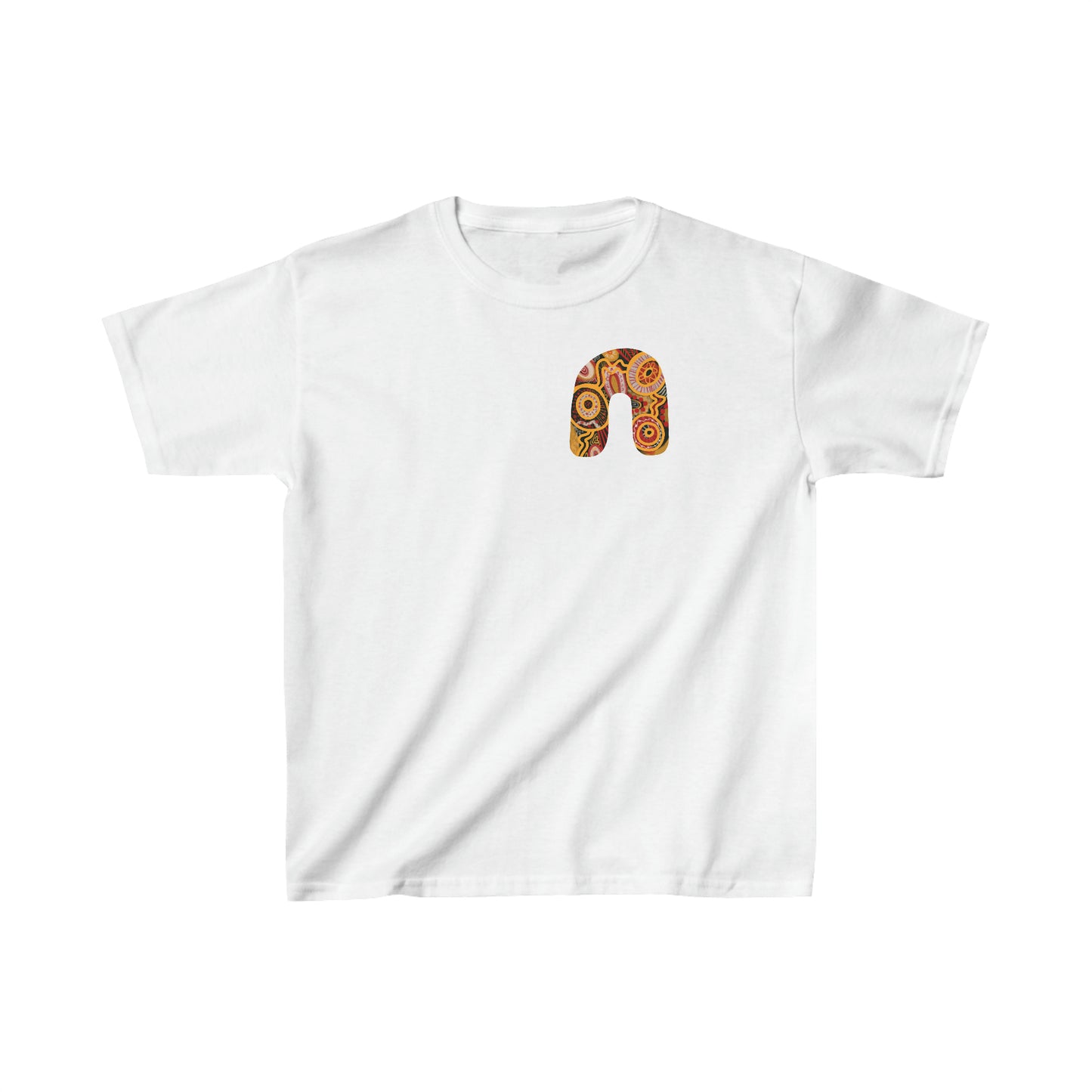 Walking on Country Aboriginal kids shirt